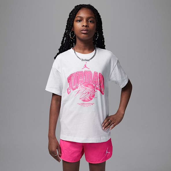 Jordan White Tops and T-Shirts. Nike.com